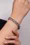 Heliophilia Silver Pulsera de metal plateada CBL9939G